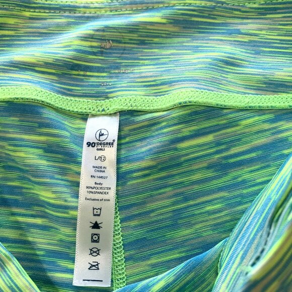 4 Girls Dri-Fit Active Leggings Adidas Xersion Champion 98Degree Size 10/12 Crop - Picture 2 of 11
